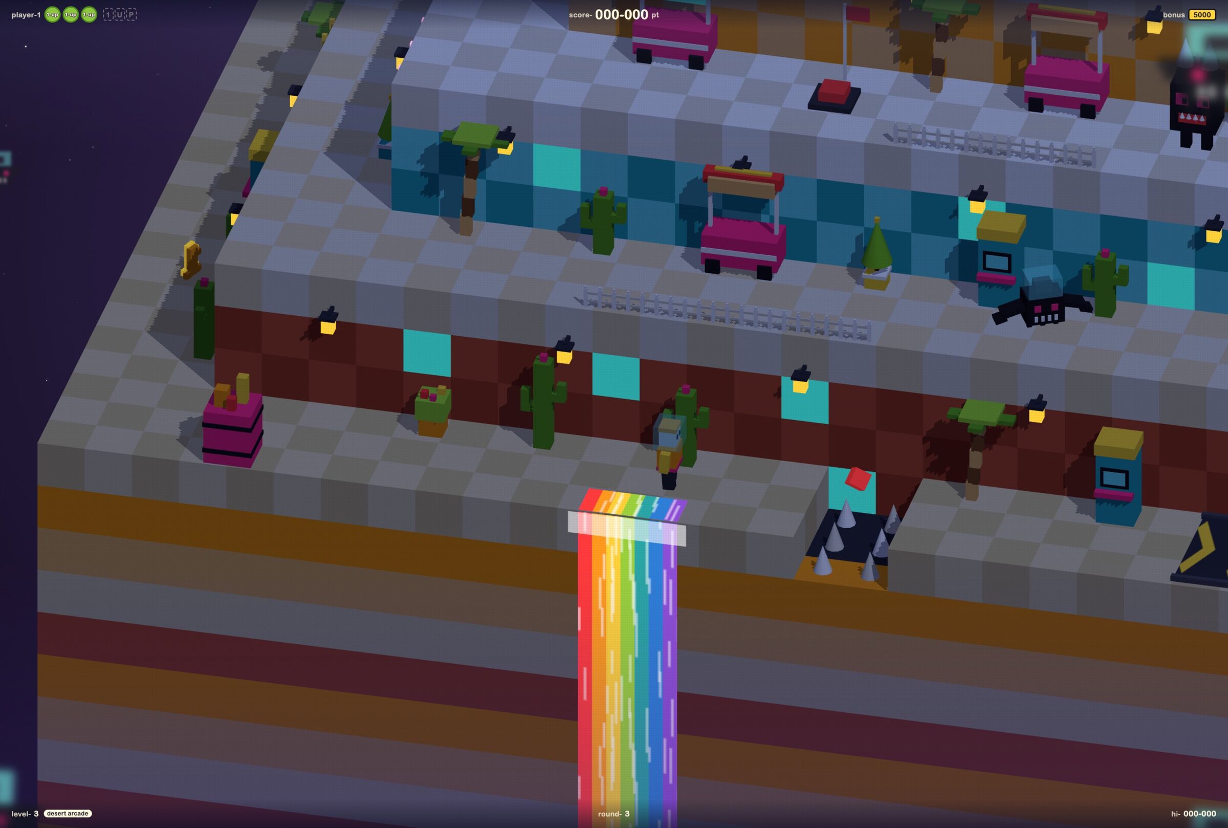 Desert arcade